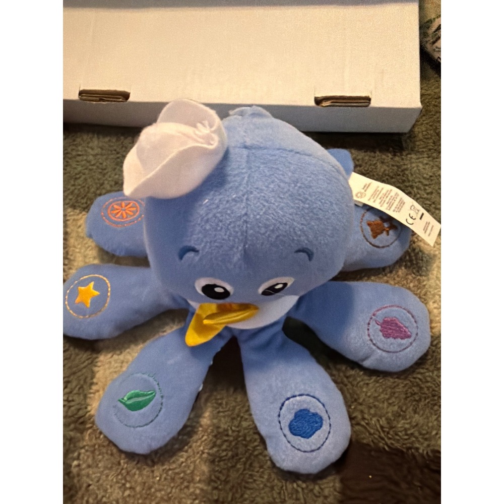 Baby Einstein Blue‎ Octopus Plush Nautical Sailor Toy